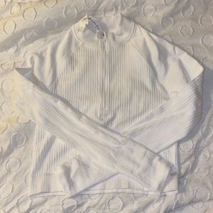 lululemon ribbed 1/2 zip